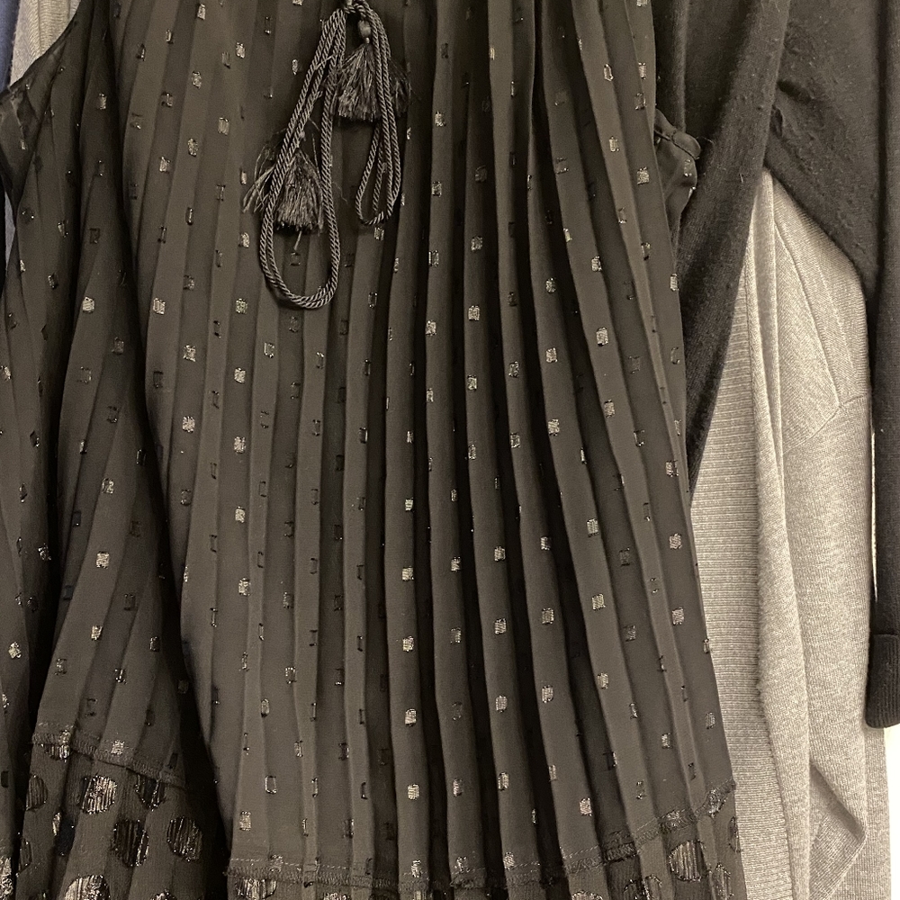 Lane Bryant black sleeveless blouse